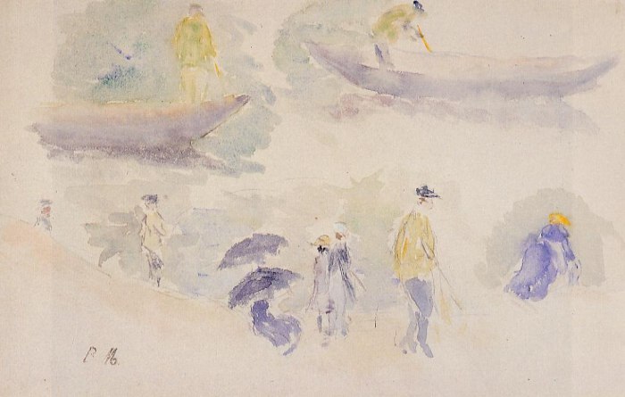 Berthe Morisot - Die Ufer der Seine - The Banks of the Seine